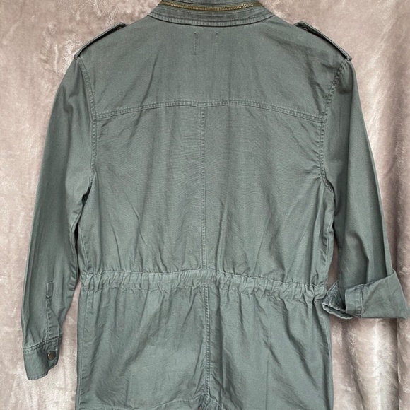 🎉LEITH Oversized UtilityJacket, Size SM, Army Green - Picture 4 of 6